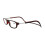 (1.00 strength,Leopard)Hanging Eyeglasses Folding Magnetic Reading Glasses Front Click Connect Neck Hot 1