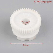 (A13) 4pcs Children Electric Car Plastic Gear 550 390 Gearbox Gear For Electric Baby Cars Electric Vehicle Metal Gear New
