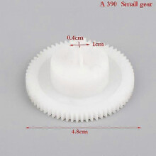 (A6) 4pcs  Children Electric Car Plastic Gear 550  390 Gearbox Gear For Electric Baby Cars Electric Vehicle Metal Gear New