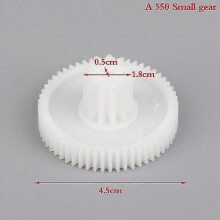 (A3) 4pcs Children Electric Car Plastic Gear 550 390 Gearbox Gear For Electric Baby Cars Electric Vehicle Metal Gear New