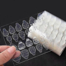 20 sheets of nail adhesive marks double page for pressing on nails