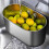 Stainless Steel Multifunctional Hanging Sink Drain Filter Basket Colander for Kitchen 2