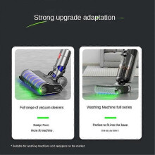Vacuum Cleaner Dust Lights Clearly Pet Dust Display LED Lamp Rechargeable Universal Vacuum Cleaner Attachment