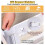Drawer Dividers Organizer, Kitchen Drawer Divider, Adjustable Drawer Dividers for Clothes, Drawer Separators 4 Pack 5