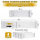 Drawer Dividers Organizer, Kitchen Drawer Divider, Adjustable Drawer Dividers for Clothes, Drawer Separators 4 Pack 4