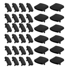 36pcs Plastic Bed Cover Replacement Holder Caps with Buckle Design for Secure Wooden Slats Attachment  Easy Installation Frame Repair Kit for Beds