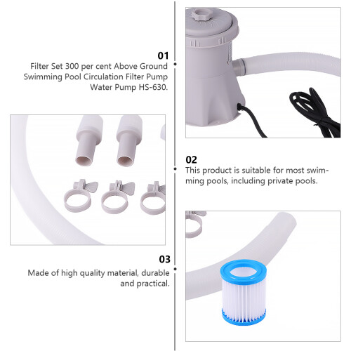 1 Set Elektrische Filterpumpe Für Mit US‐ 1