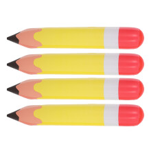 4Stück Jumbo Bleistift Aufblasbare PVC Für Schulstart