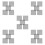 25 Netzmatte Bonsai Drainage Bodengitter 9
