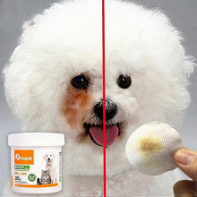 Pet Dog Cleaning Pads Facial Paper Towels Wipes - Pet Eye Wet Wipes Tear Stain