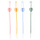 4Pcs Silicone Pacifier Clips With Safety Straps Anti-Lost Chains 6