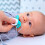 4Pcs Silicone Pacifier Clips With Safety Straps Anti-Lost Chains 3