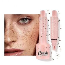 (2.0) Faux Freckle Stamps Face Freckle Pen Sweatproof Waterproof Long Lasting Freckles Makeup Pen for Women Men