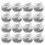 20 Pezzi Piatti Pesatura In Alluminio Vaschette 55ml 7