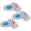 3 Paar Einlegesohlen für Fersen, Schuhlift, 1