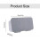 Cotton Buds Dispenser Plastic Make Up Pad Container Wall Mounted Flip Top Storage Box 2