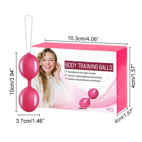 Pelvic Floor Muscle Exercise Balls Training Kit 2PCS 1