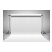 White Vinyl Photographic Background 200 cm X 400 cm for Studio Use