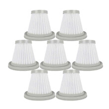 7pcs Hepa Filter Replacement for Deerma Dx118c Dx128c Cordless Handheld Vacuum Cleaner Spare Parts Accessories