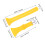 Fashion Watchstrap Plastic Band Quick Release For Ft4/Ft7 Yellow 2