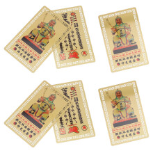 6 Pièces Cartes Feng Shui Tai Sui Wenzhe 2026