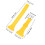 Fashion Watchstrap Plastic Band Quick Release For Ft4/Ft7 Yellow 4