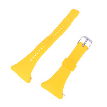 Fashion Watchstrap Plastic Band Quick Release For Ft4/Ft7 Yellow
