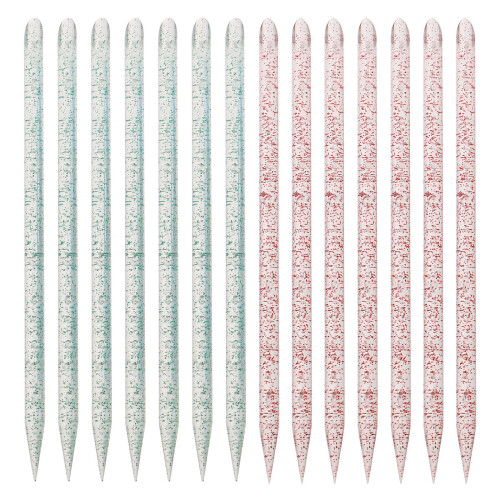 200Pcs Headed Manicure Dotting Pens And Dead Skin Pusher Tools 2
