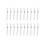 20Pcs Mini Fruit Forks Stainless Steel Dessert Cocktail Kitchen Tool 1