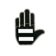Finger Light LED Car Back Window Sign, Car Finger Gesture Light with Remote, Hand Funny Car Truck Car Accessories