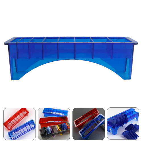 Clipper Guard Holder Hair Clipper Comb Storage Box Barber Organizer 2