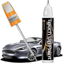 (12ml, Silver) Touch Up Paint For Cars, Automotive Paint Scratch Repair 2 In 1 Touch Up Paint Pen - KM