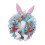 (Blue) Easter Bunny Wreath Spring Wreath Easter Decoration Easter Door Wreath Easter 1