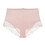 (M,Pink)Women Large Size High Waist Panties 1