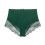 (M,Green)Women Large Size High Waist Panties 1