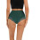 (XL,Navy blue)Women Large Size High Waist Panties 4