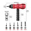 (No Rivet Nuts) Electric Rivet Nut Machine Adapter Rivet Nut Tool Easy Use Professional M3 M4 M5 2