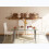 Glass Dining Rectangle Table with Chromed Legs 5