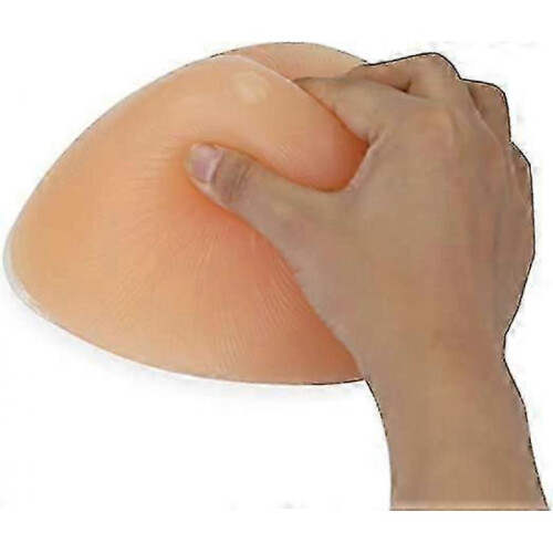 (200g, triangle) 1 Pair Soft Silicone Breast Forms Fake Boobs Prosthetic Breast Forms For Evening - KM 2