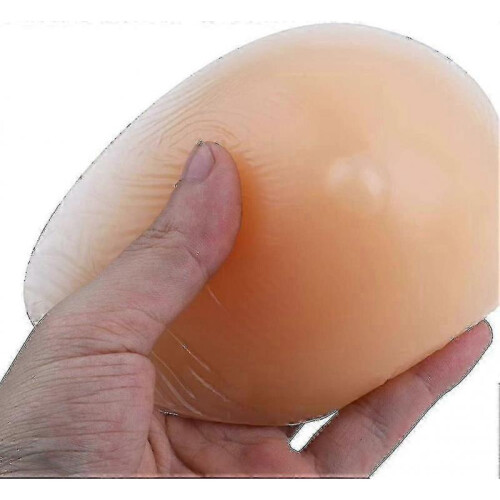 (100g, Spiral) 1 Pair Soft Silicone Breast Forms Fake Boobs Prosthetic Breast Forms For Evening - KM 2