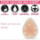 (100g, Spiral) 1 Pair Soft Silicone Breast Forms Fake Boobs Prosthetic Breast Forms For Evening - KM 4