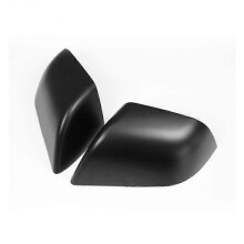 (Hemp Grey) For Tesla Model Y Black Replacement Black Side Rearview Mirror Cover Caps Shell For Car Exterior Accessories