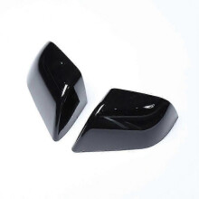 (Black) For Tesla Model Y Black Replacement Black Side Rearview Mirror Cover Caps Shell For Car Exterior Accessories