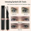 (Black) USB Rechargeable Electric Eyelash Curler with Quick Heating Tool 3