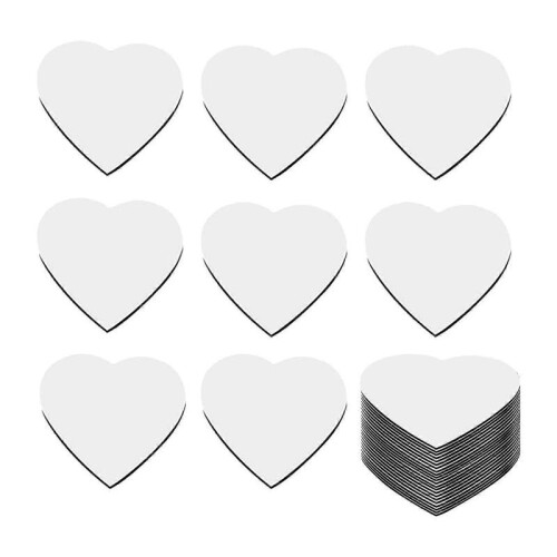 (Heart) Sublimation Blank Refrigerator Magnets DIY for Cabinets Restaurant Decor