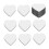 (Heart) Sublimation Blank Refrigerator Magnets DIY for Cabinets Restaurant Decor 5