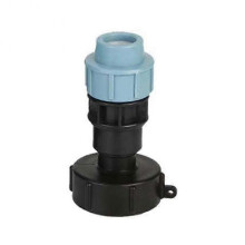 (20mm Elbow Adapter) Ibc Tank Water Pipe Connector Garden Lawn Hose Adapter Home Tap Fitting Tool Cy - HZ