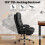 (Black)Ergonomic PU Leather Recliner with Footrest 3