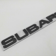 (black Subaru) 1pcs 3d Metal Car Letter Fender Emblem Side Rear Trunk Tail Badge Sticker Decal Auto Accessories Boris