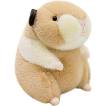 (Beige) Realistic Guinea Pig Stuffed Animals Cute Plush Toys